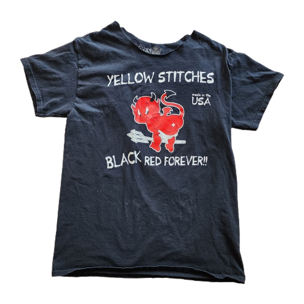 ROCK Band Tshirt with Red Devil Graphic